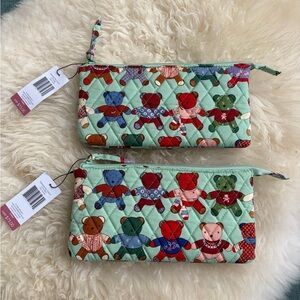 Quilted Teddy Bear Pouches